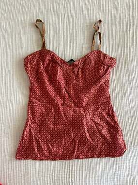 Express Design Studio Silk Blend Camisole Tank Top XS